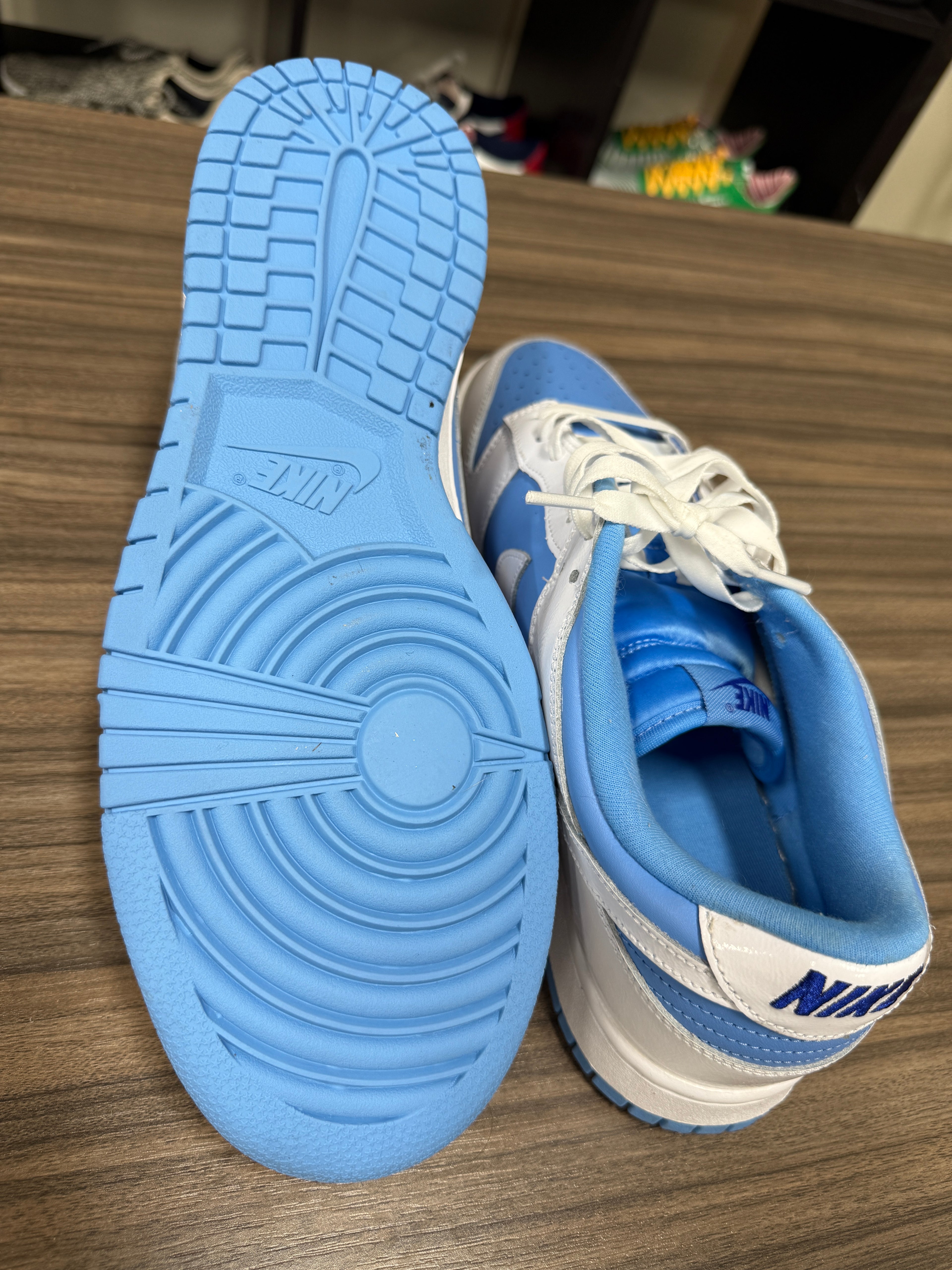 Nike Dunk Low Reverse UNC Sz 10.5M/12W NO BOX