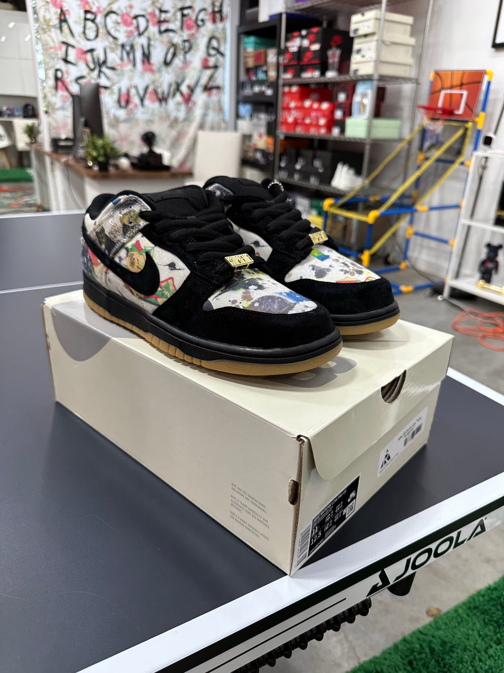 Nike SB Dunk Low Supreme Rammellzee Sz 11