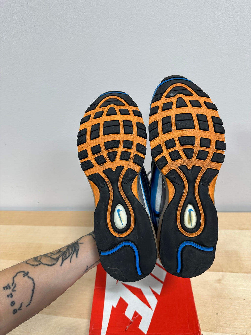 Nike Air Max Deluxe OG "Photo Blue" Rave Swirl - Size 12 (With Original Box & Extra Laces)