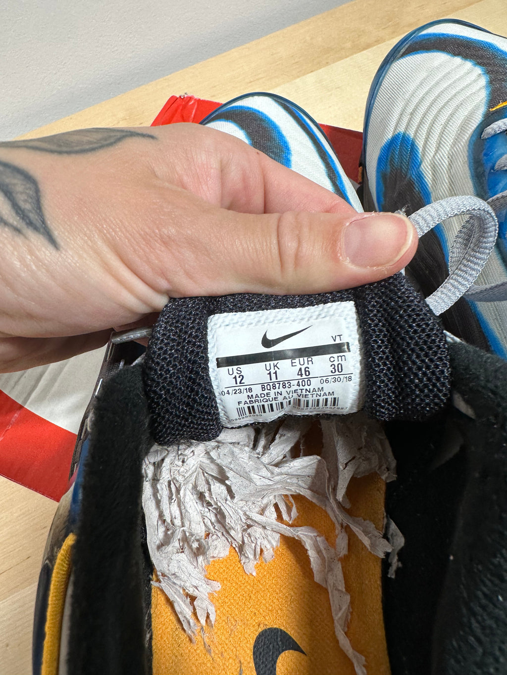 Nike Air Max Deluxe OG "Photo Blue" Rave Swirl - Size 12 (With Original Box & Extra Laces)