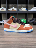 Nike Dunk Mid Social Status Free Lunch Chocolate Milk Sz 10.5