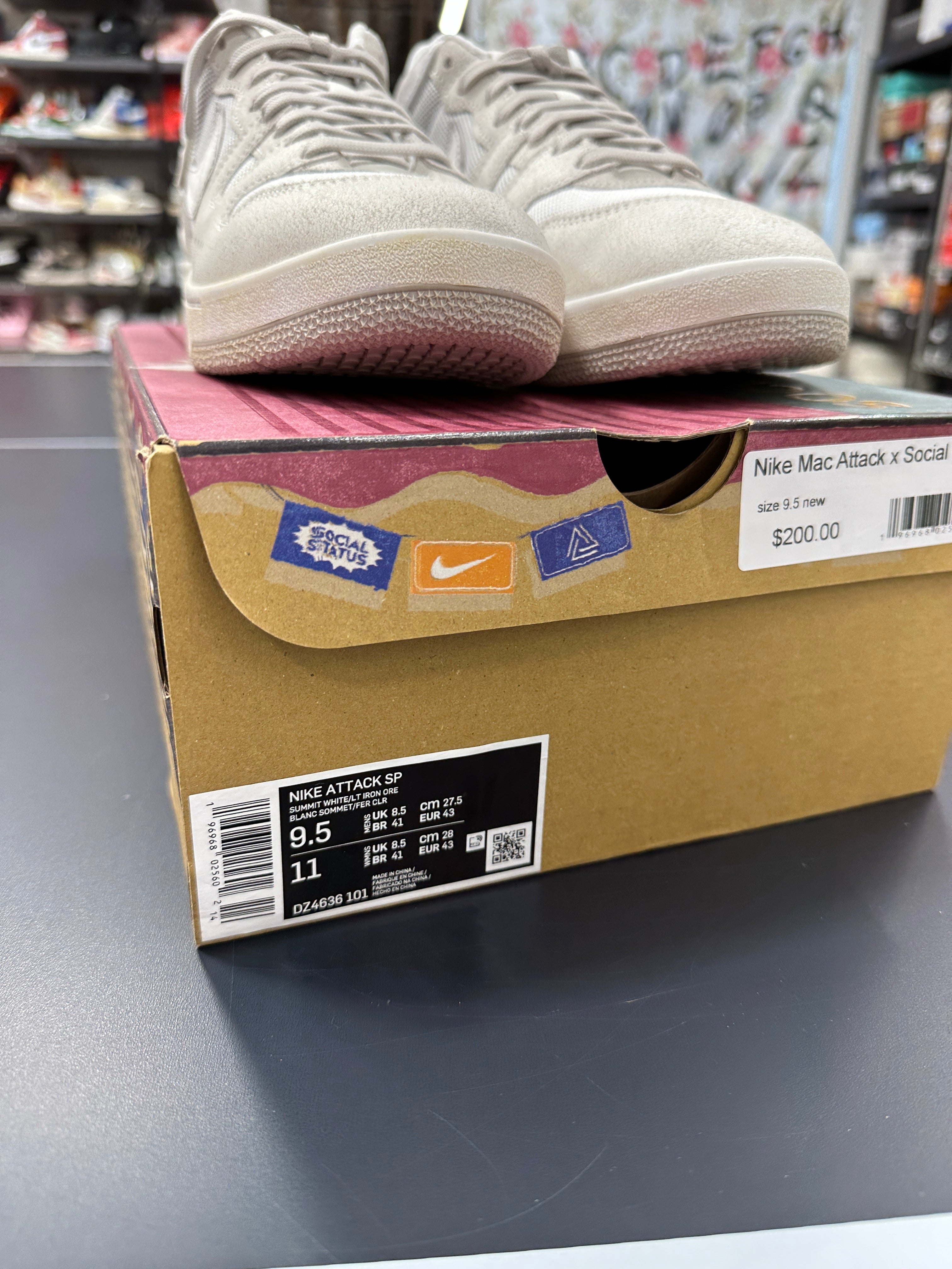 Nike Mac Attack SP Social Status Silver Linings Sz 9.5