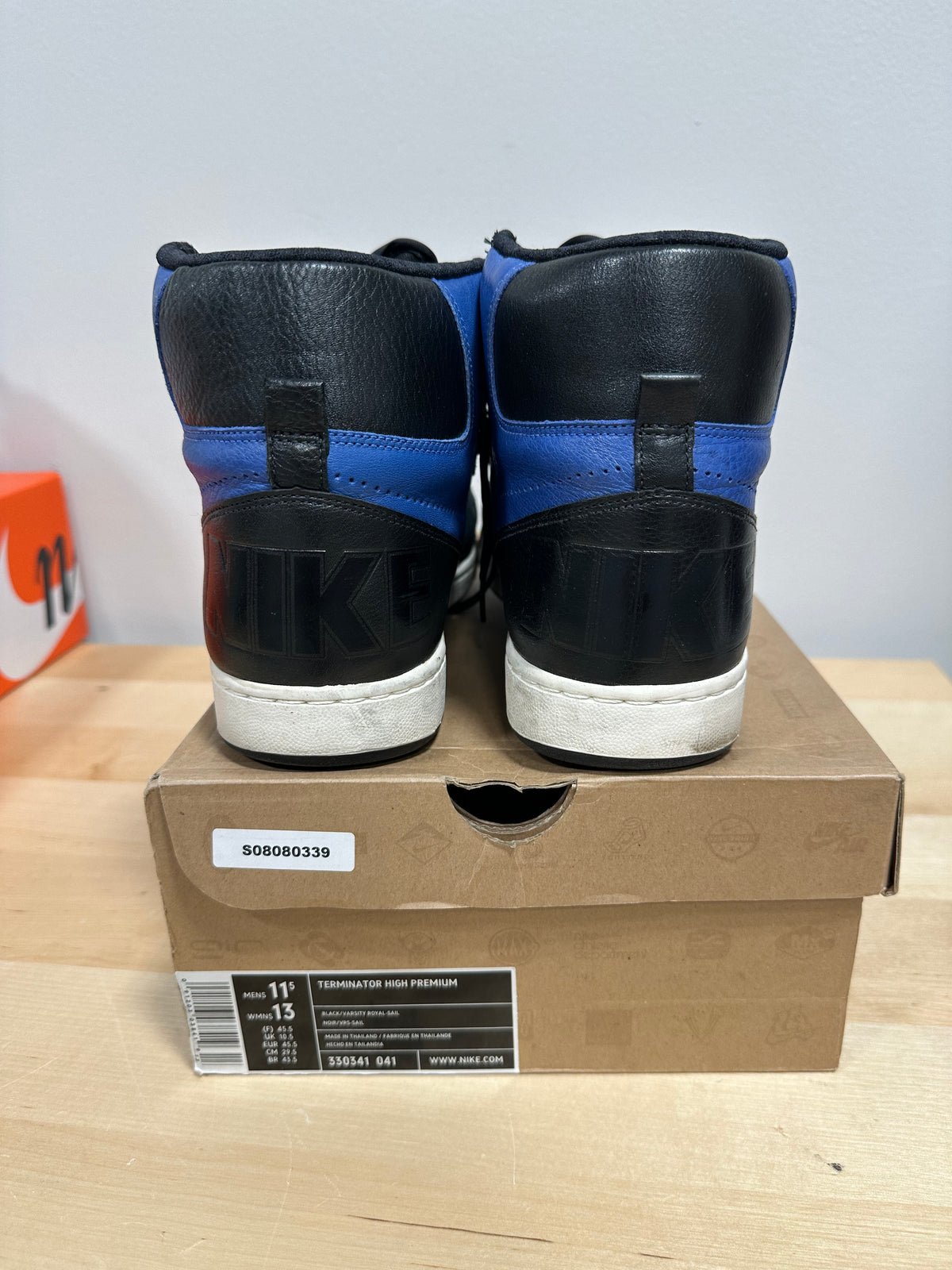 2008 Nike Terminator High Premium "Stüssy x Neighborhood Boneyards" - Men's 11.5 (With OG Box)