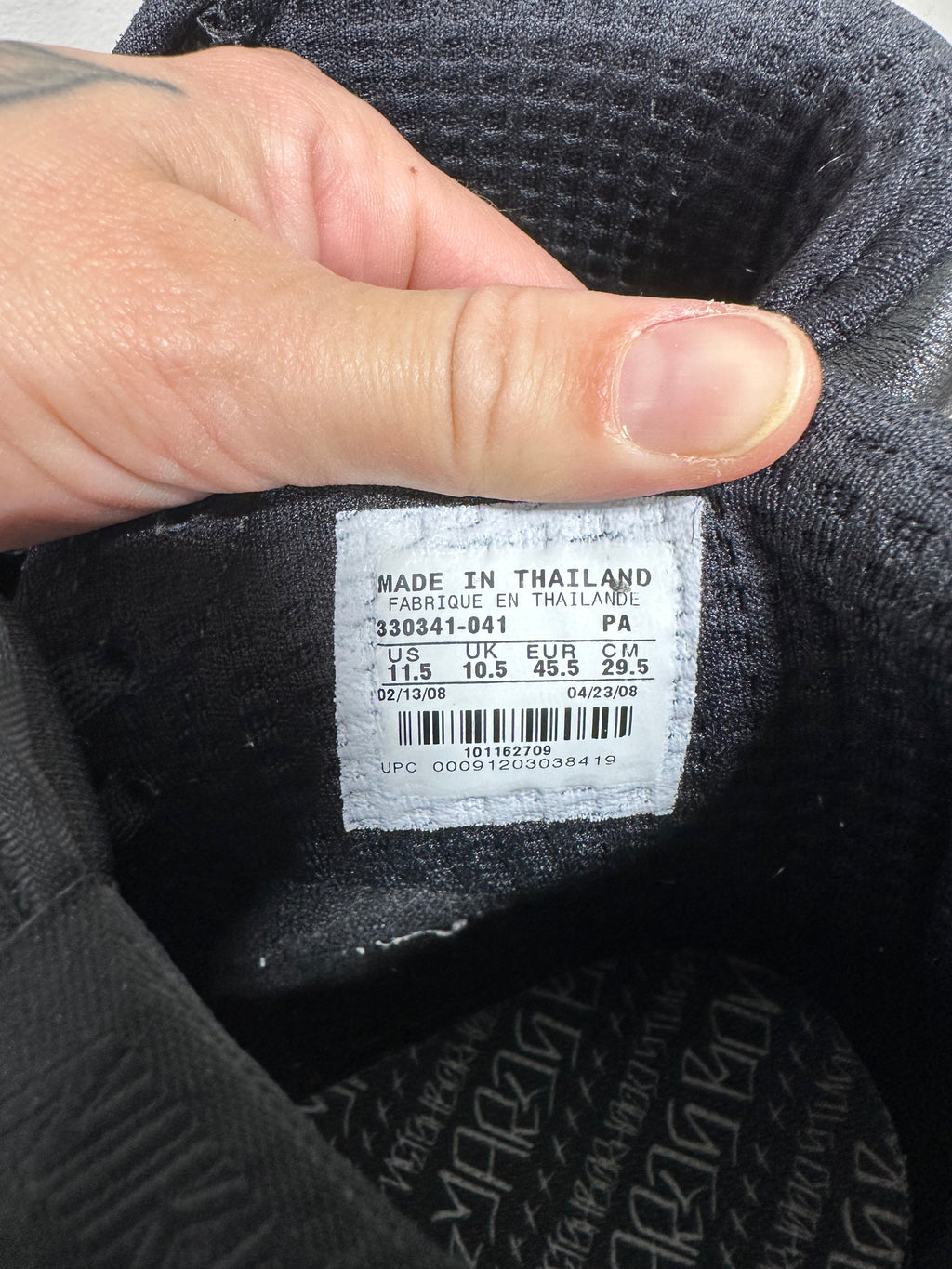 2008 Nike Terminator High Premium "Stüssy x Neighborhood Boneyards" - Men's 11.5 (With OG Box)