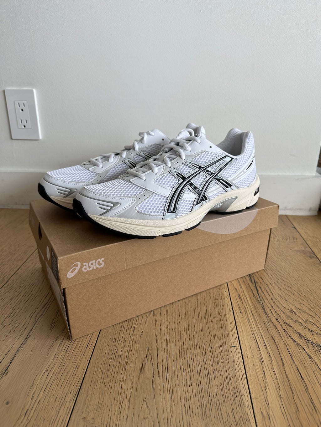 ASICS Gel-1130 White Cloud Grey sz 12