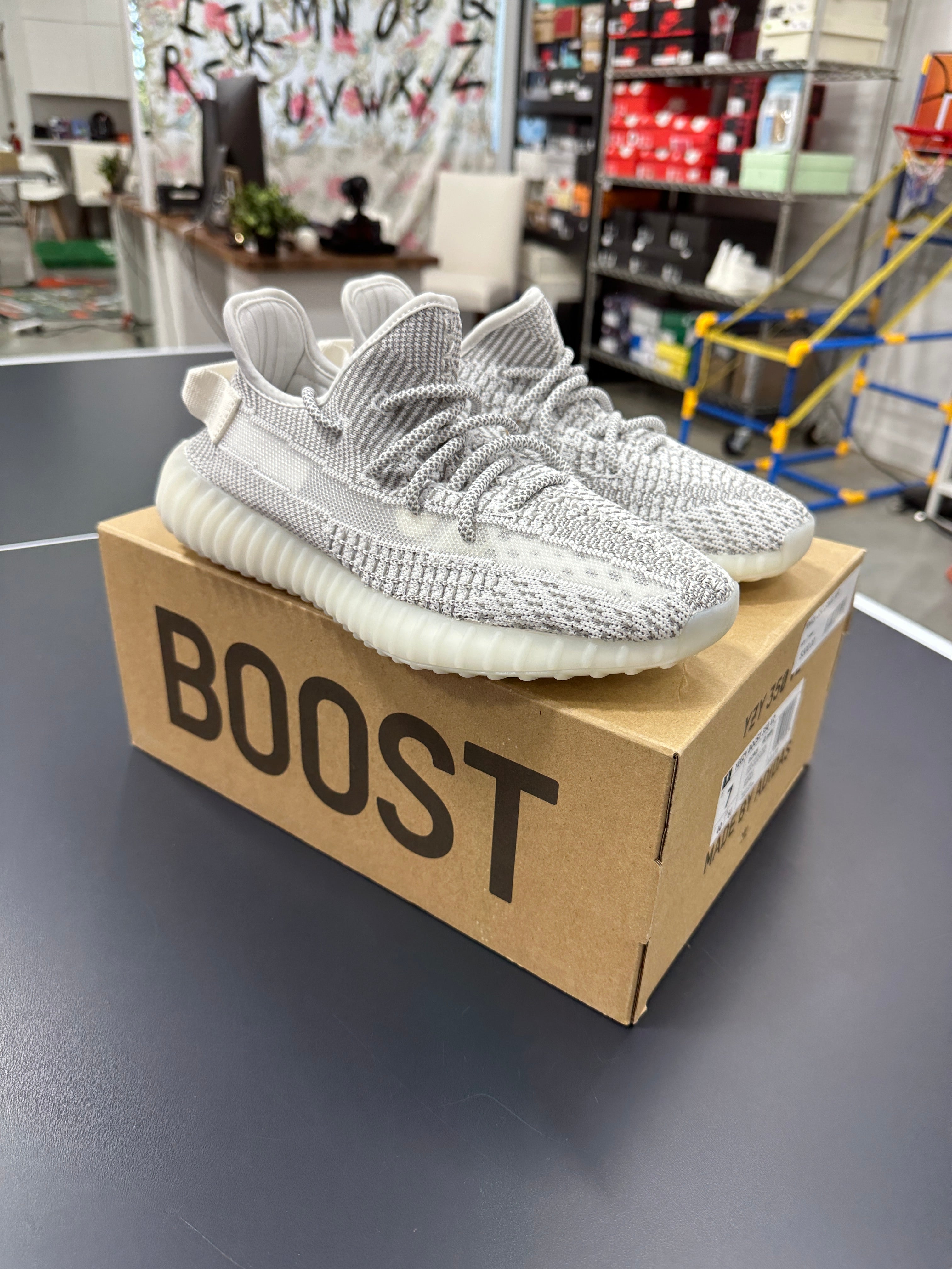 adidas Yeezy Boost 350 V2 Static (Non-Reflective) Sz 7M (8.5W)