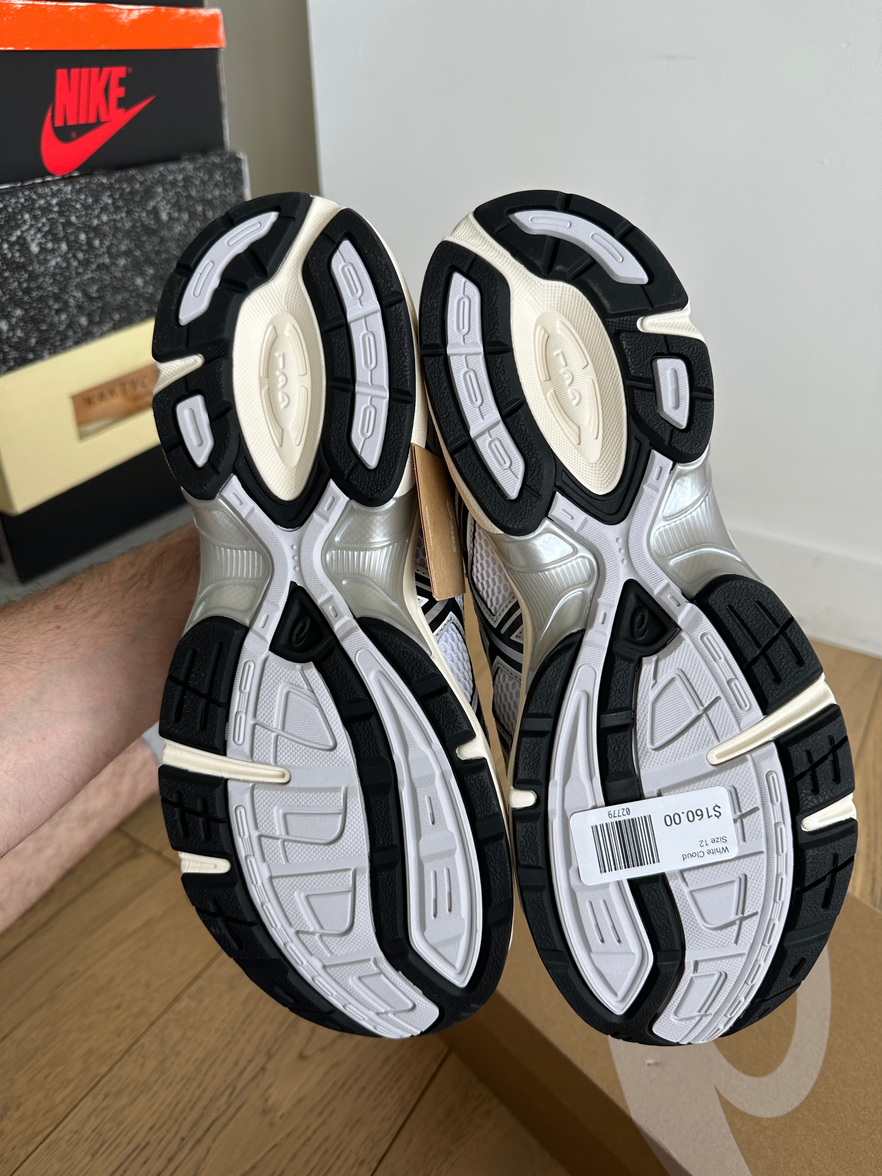 ASICS Gel-1130 White Cloud Grey sz 12