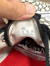 Load image into Gallery viewer, Vans Authentic Supreme Black Checker Logo Sz 10.5 NO BOX
