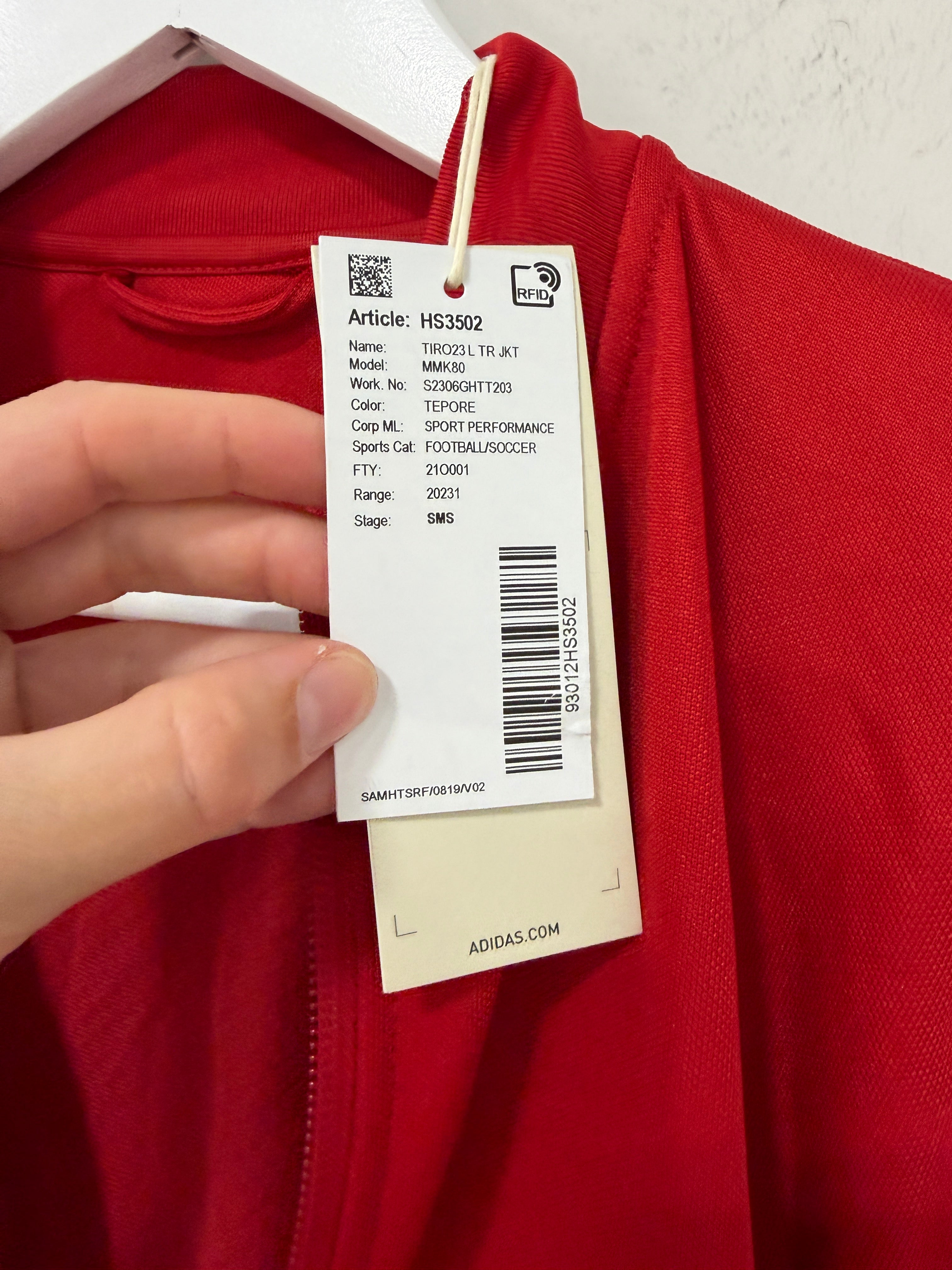 Adidas tiro 23 Track Jacket Mens Size Medium