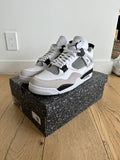 Jordan 4 Retro Military Black Sz 12