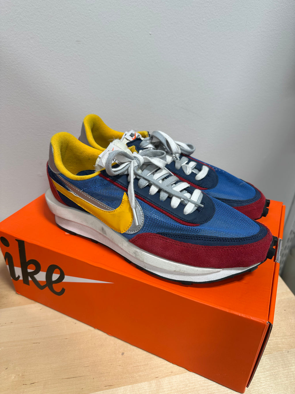 Nike LDWaffle x Sacai "Varsity Blue Del Sol" - Men's 12 / Women's 13.5 - BV0073-400 (With Box)