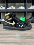 Jordan 1 Retro High Black Metallic Gold (2020) Sz 10.5
