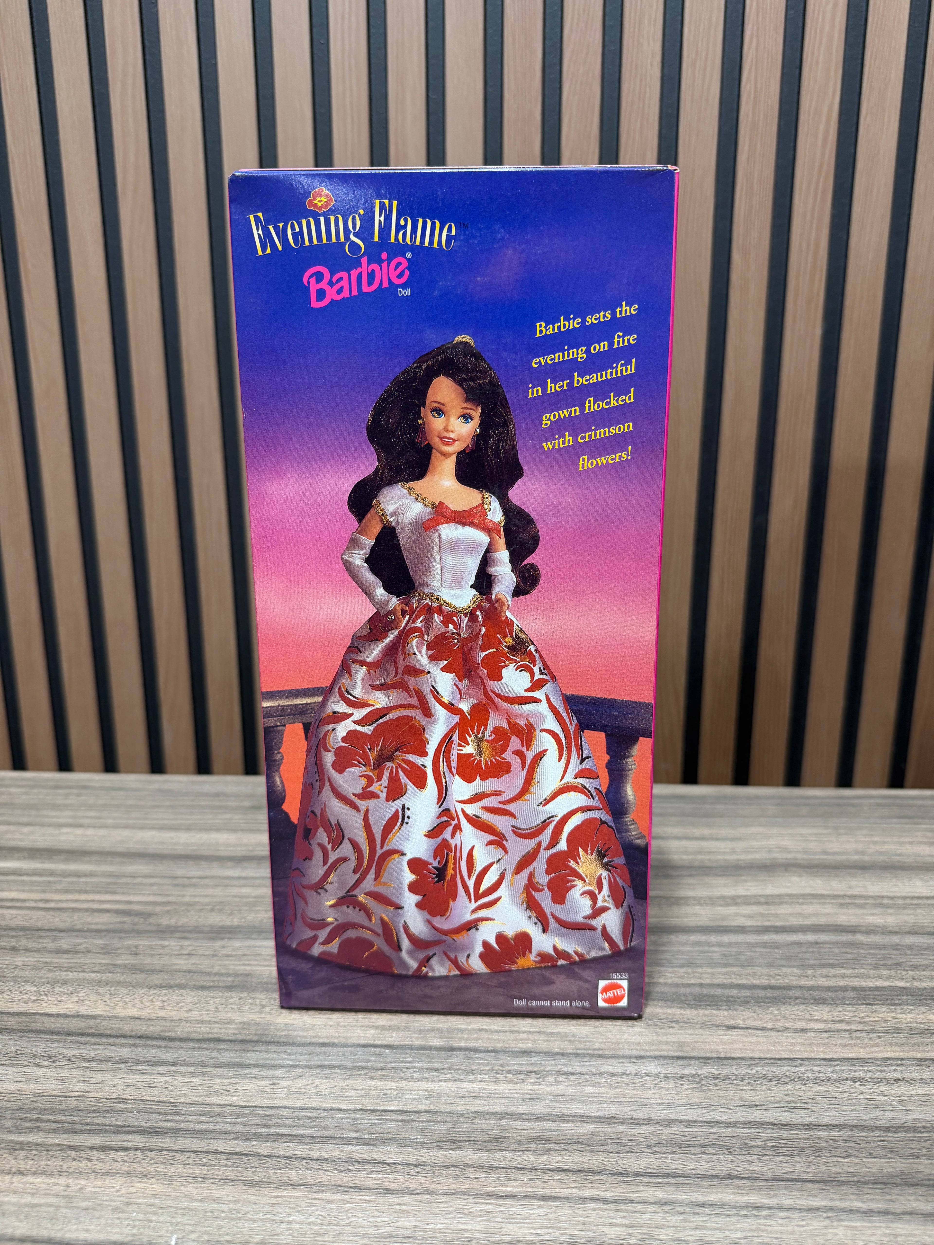 1995 Mattel Evening Flame Barbie Doll #15533 Special Edition