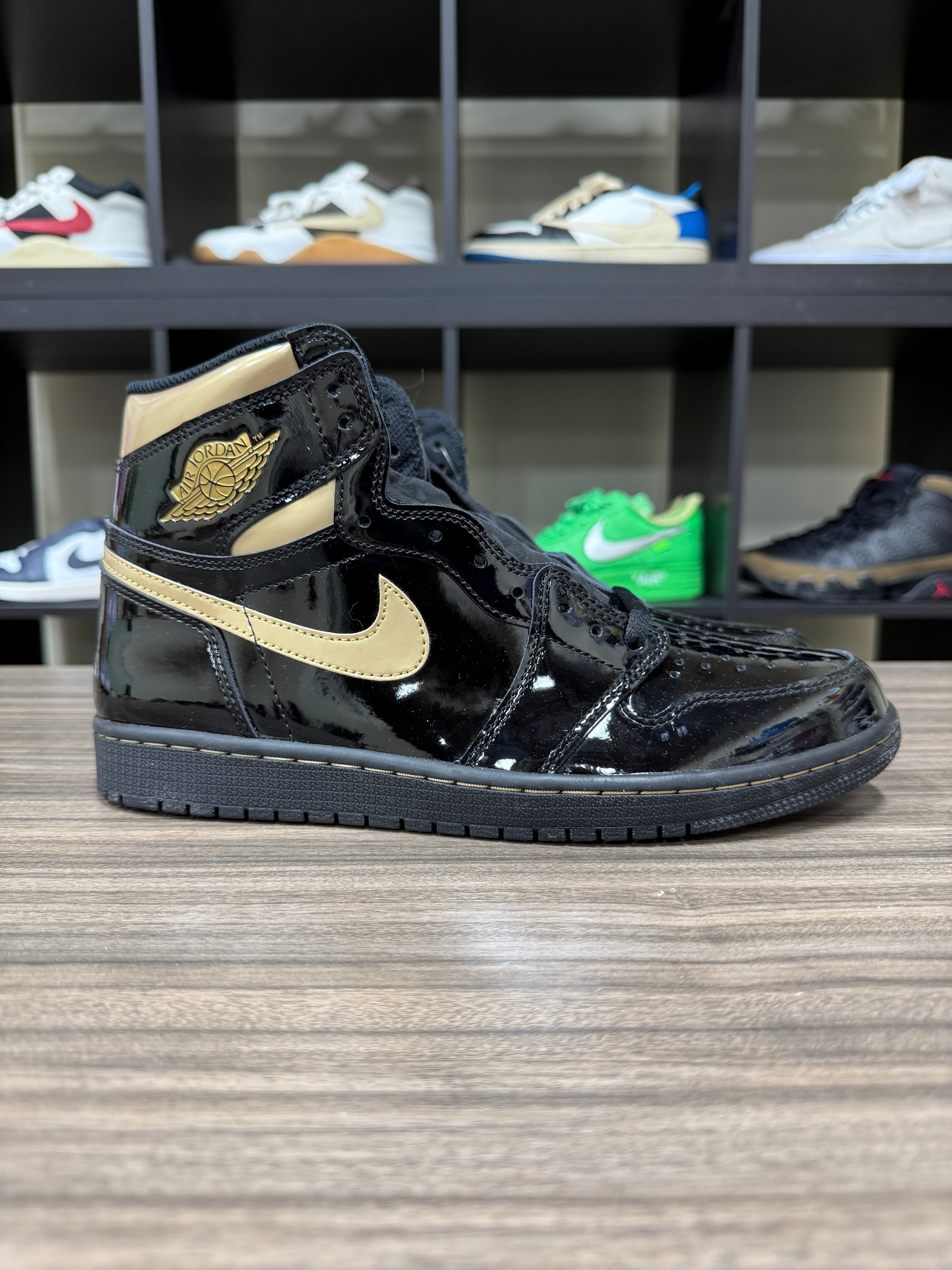 Jordan 1 Retro High Black Metallic Gold (2020) NO BOX
