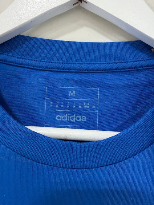 Adidas Soccer Graphic T-shirt Mens Sz Medium Blue/Orange