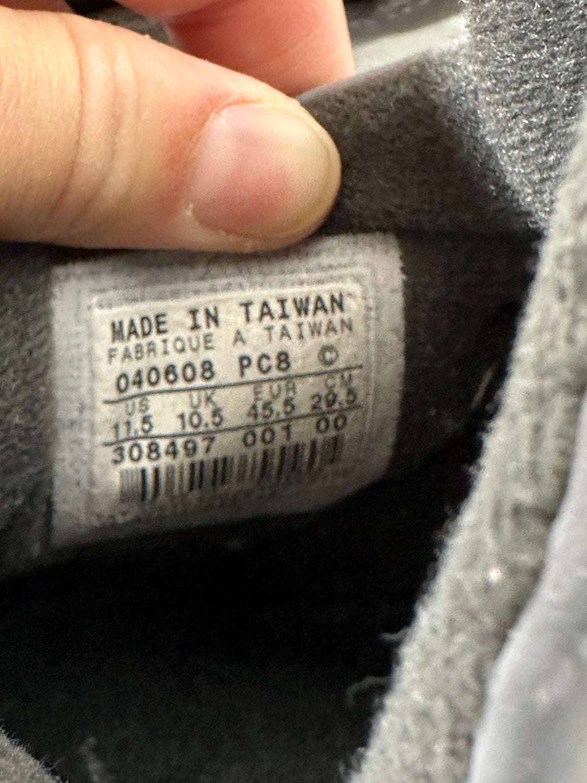 Vintage 2004 Air Jordan 4 Retro "Cool Grey" - Men's Size 11.5 - 308497-001 (With OG Box)