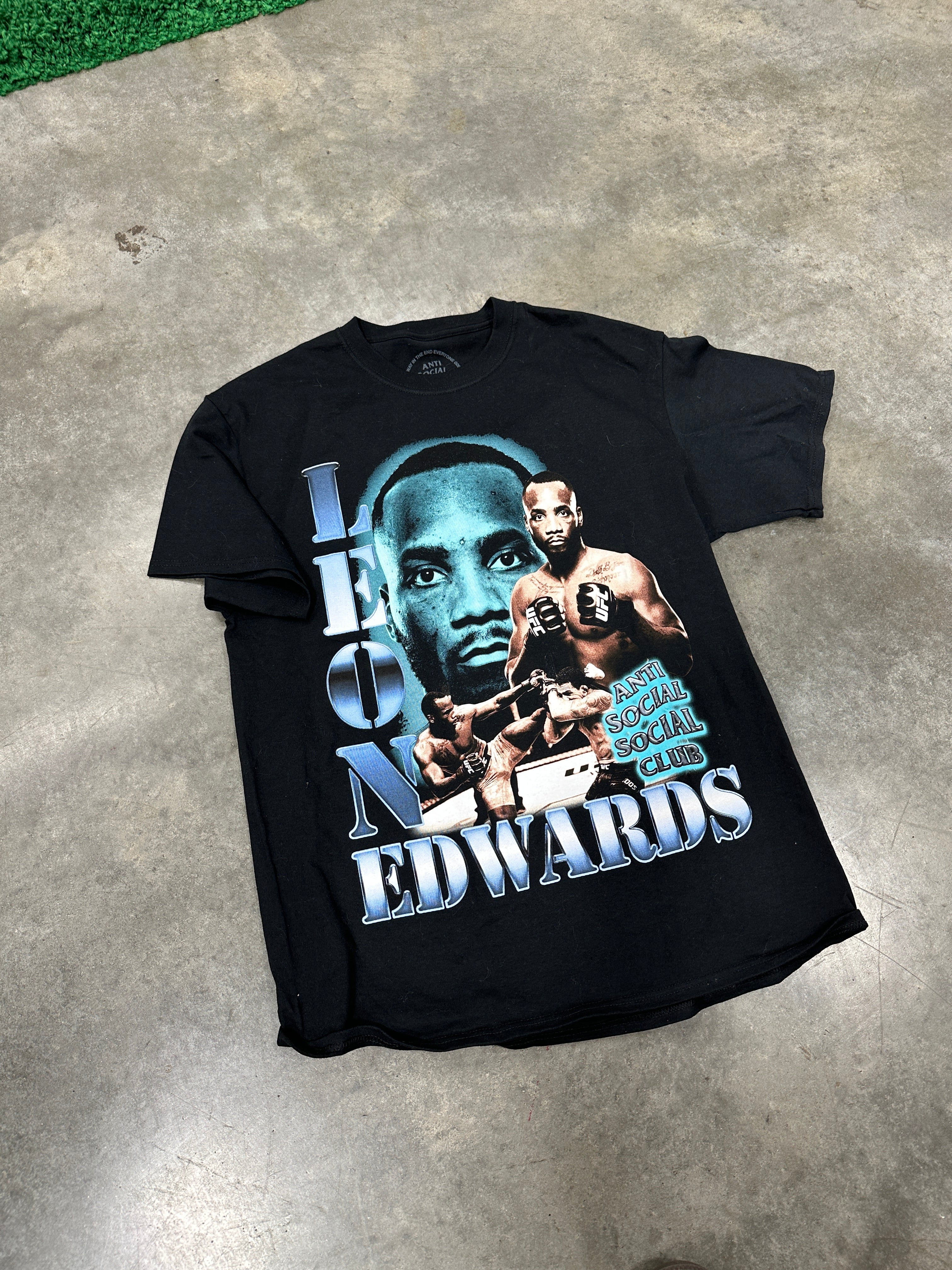 ASSC x UFC Leon Edwards Tee Sz L