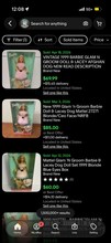 Load image into Gallery viewer, 1999 Barbie and Lacey Glam 'N Groom Doll and Dog Set Mattel #27271
