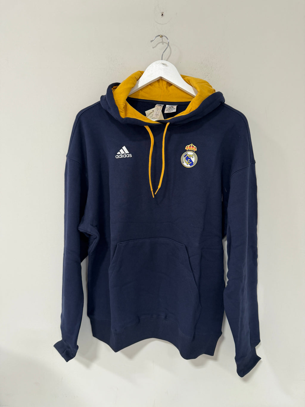 Adidas Real Madrid Mens hoodie Sz Medium