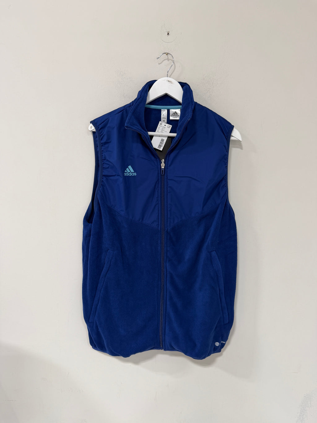 Adidas Tiro Vest Blue Mens Sz Medium