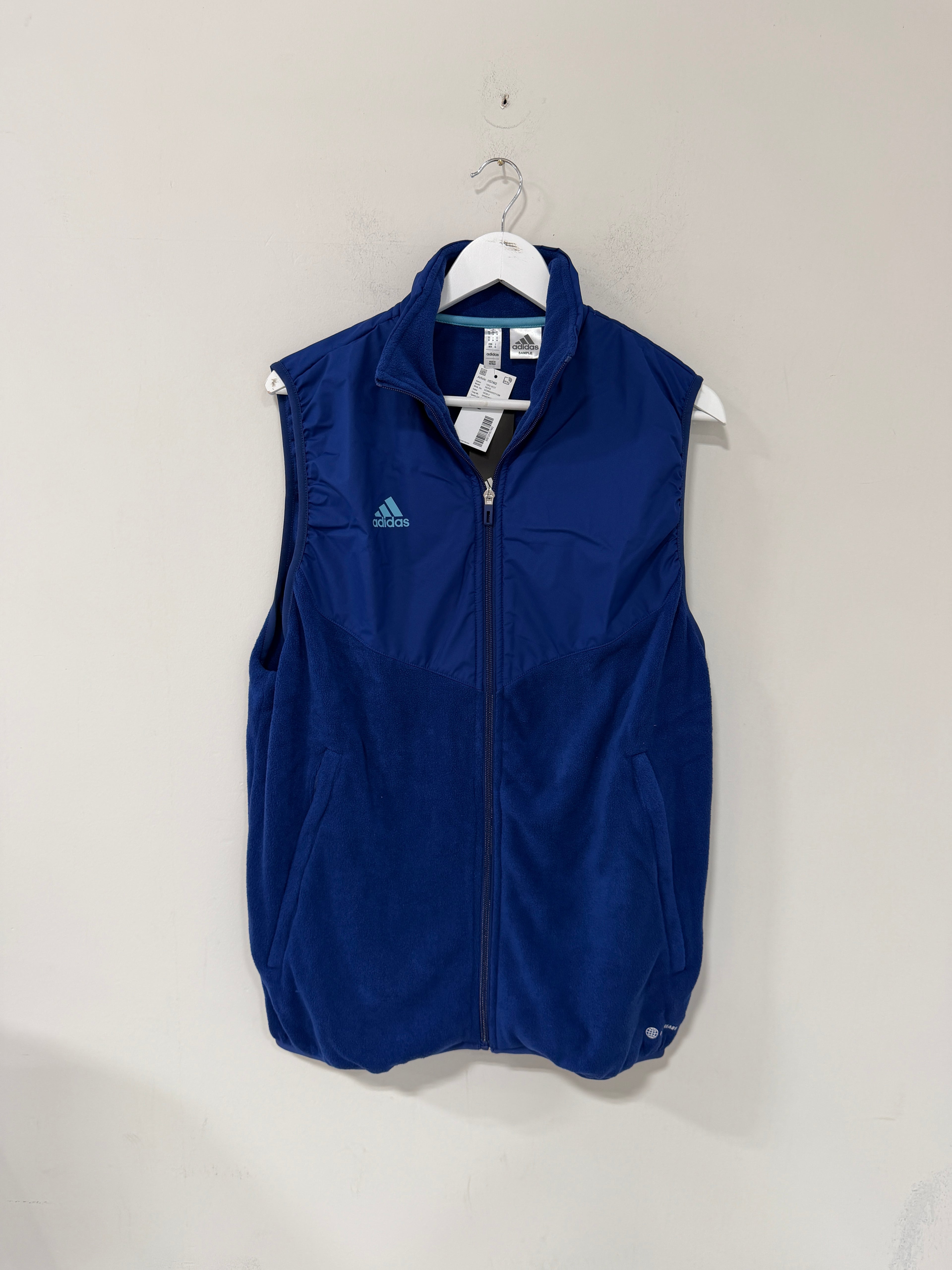 Adidas Tiro Vest Blue Mens Sz Medium