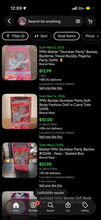 Load image into Gallery viewer, 1994 Slumber Party Barbie Doll #12696 NRFB Mattel With Travel Tote
