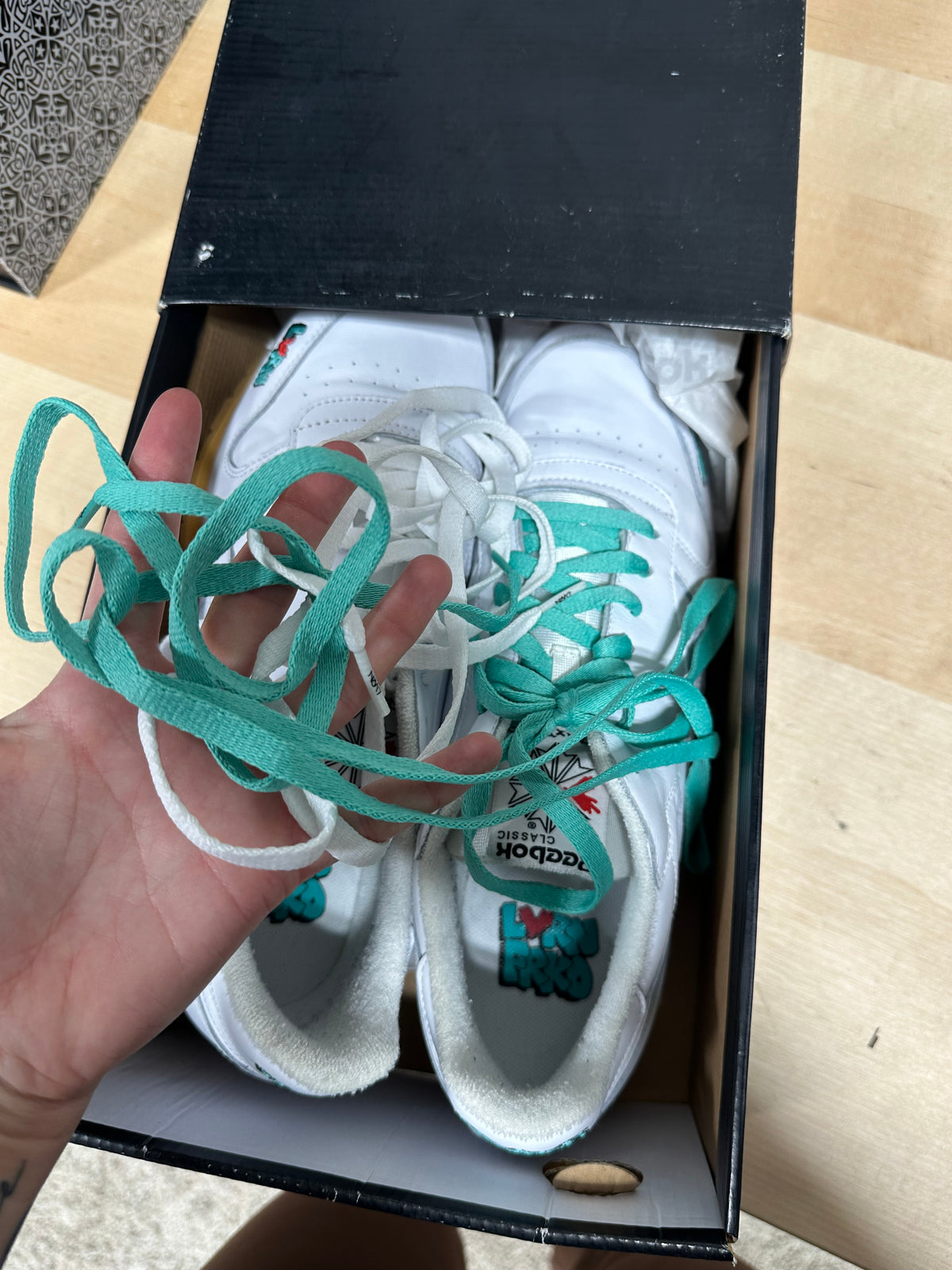 2018 LVRN x FRKO x Reebok Classic Leather 3AM "Atlanta" ATL - Men's Size 12 (With Box)