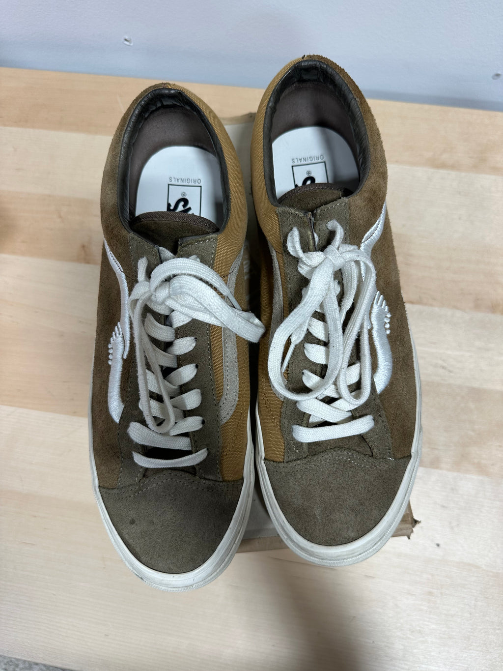2022 Notre x Vans Vault OG Style 36 LX "Espresso" Brown - Men's Size 12.0 (With OG Box)