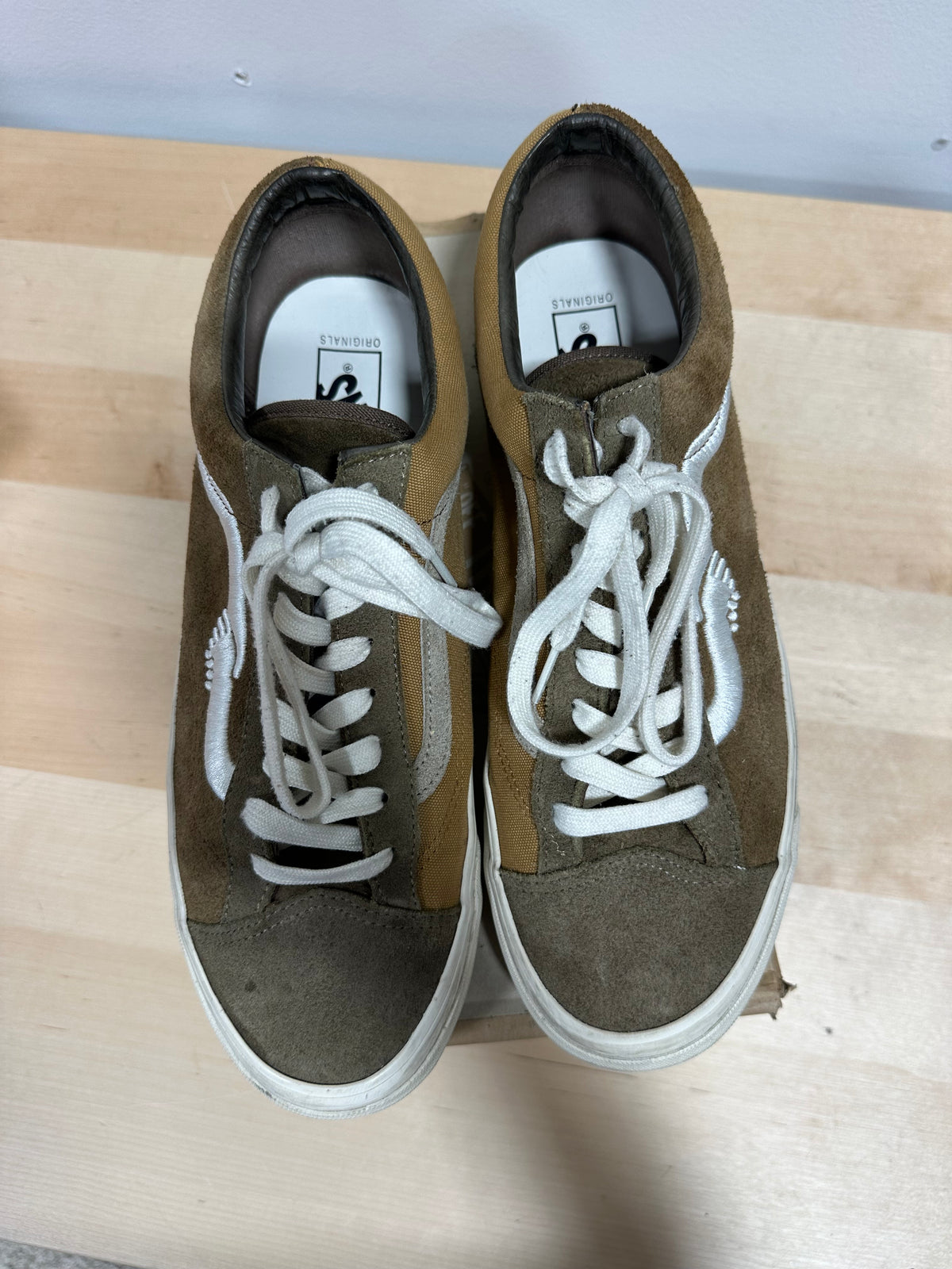2022 Notre x Vans Vault OG Style 36 LX "Espresso" Brown - Men's Size 12.0 (With OG Box)
