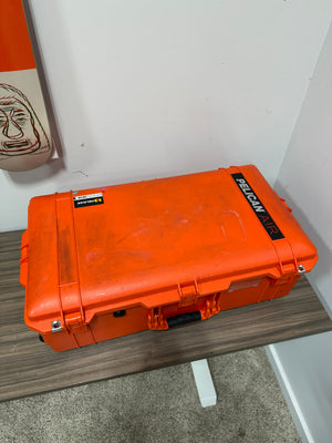 Used Orange Pelican Air 1615 Travel Case – Large Check-In Hard Case with Wheels