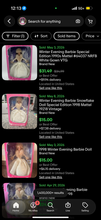 Load image into Gallery viewer, Barbie Winter Evening Doll Special Edition Vintage 1990s Collectible Blonde Hair
