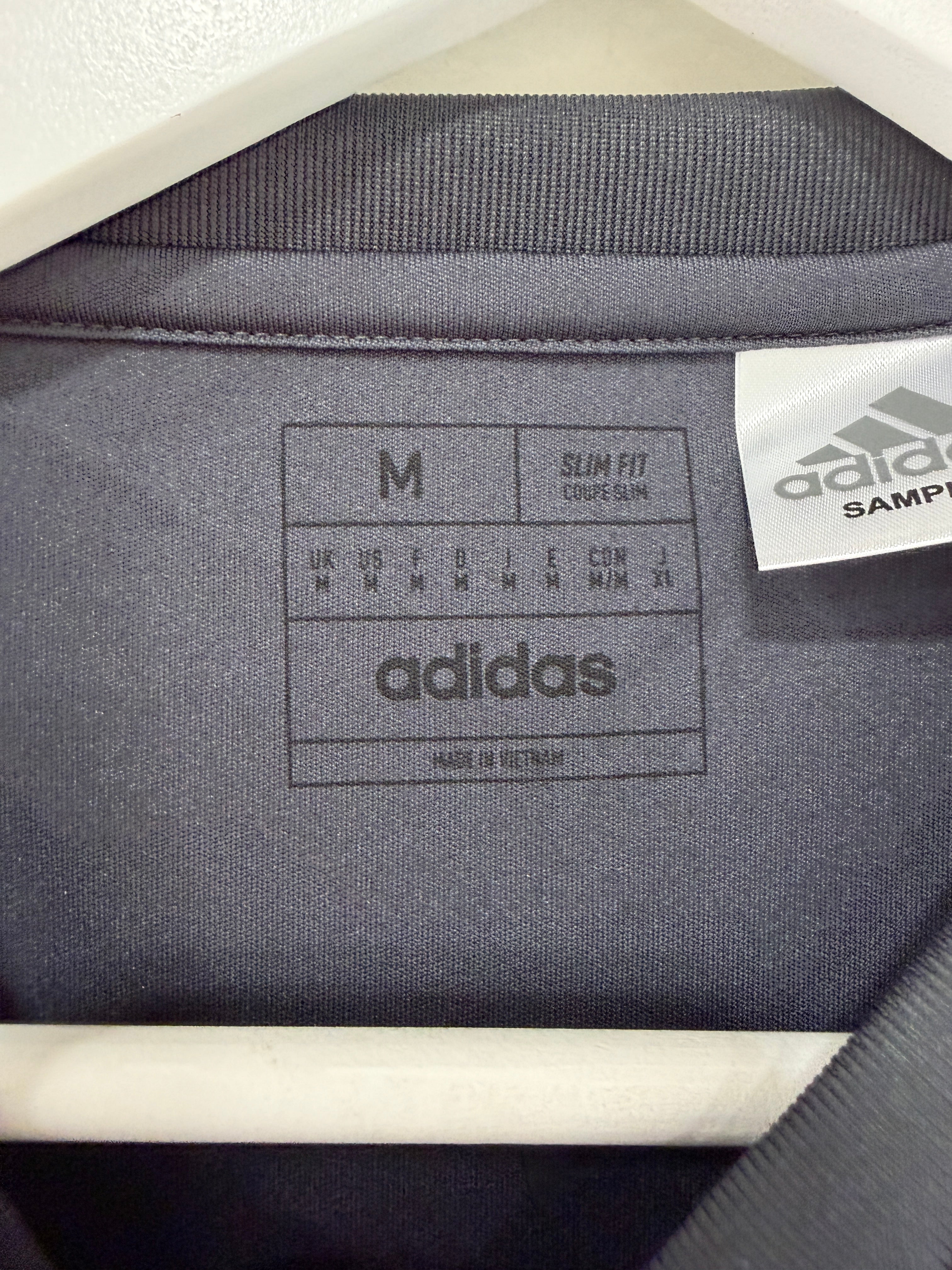 Adidas Real Madrid Charcoal Jersey Mens Sz Medium