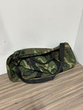 Vintage Rattlers Brand Woodland Camo Duffel Bag – Made in USA Heavy Duty Travel Bag