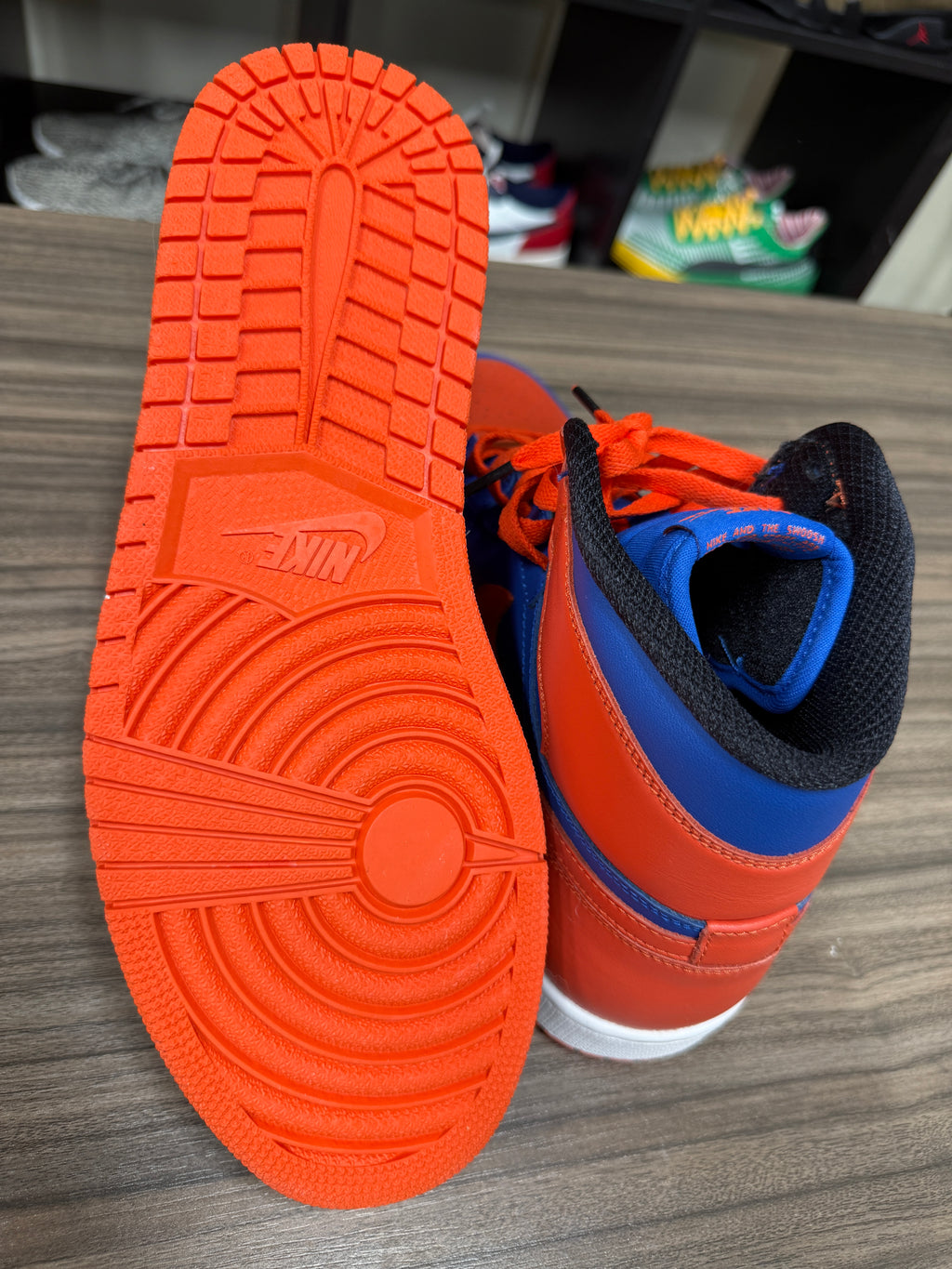 Air Jordan 1 High New York Knicks Sz 10.5  NO BOX