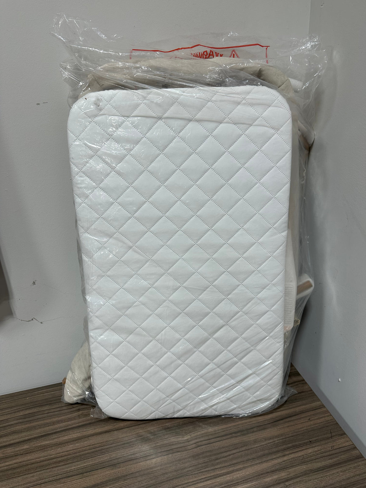 New Open-Box Ezebaby Bedside Sleeper Bassinet (Model OD-B19) – Beige