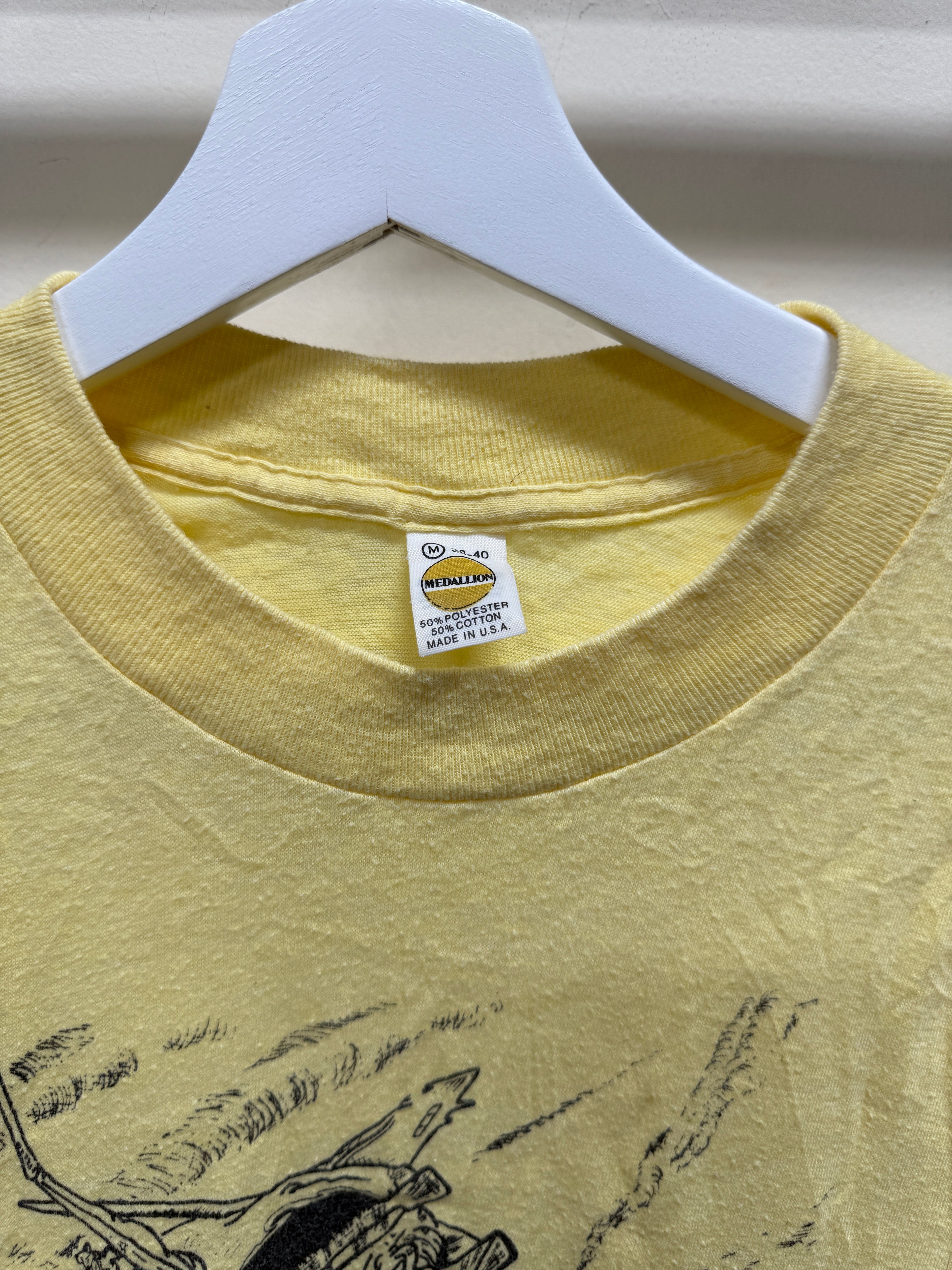 Vintage T-Shirt Yellow Sz M