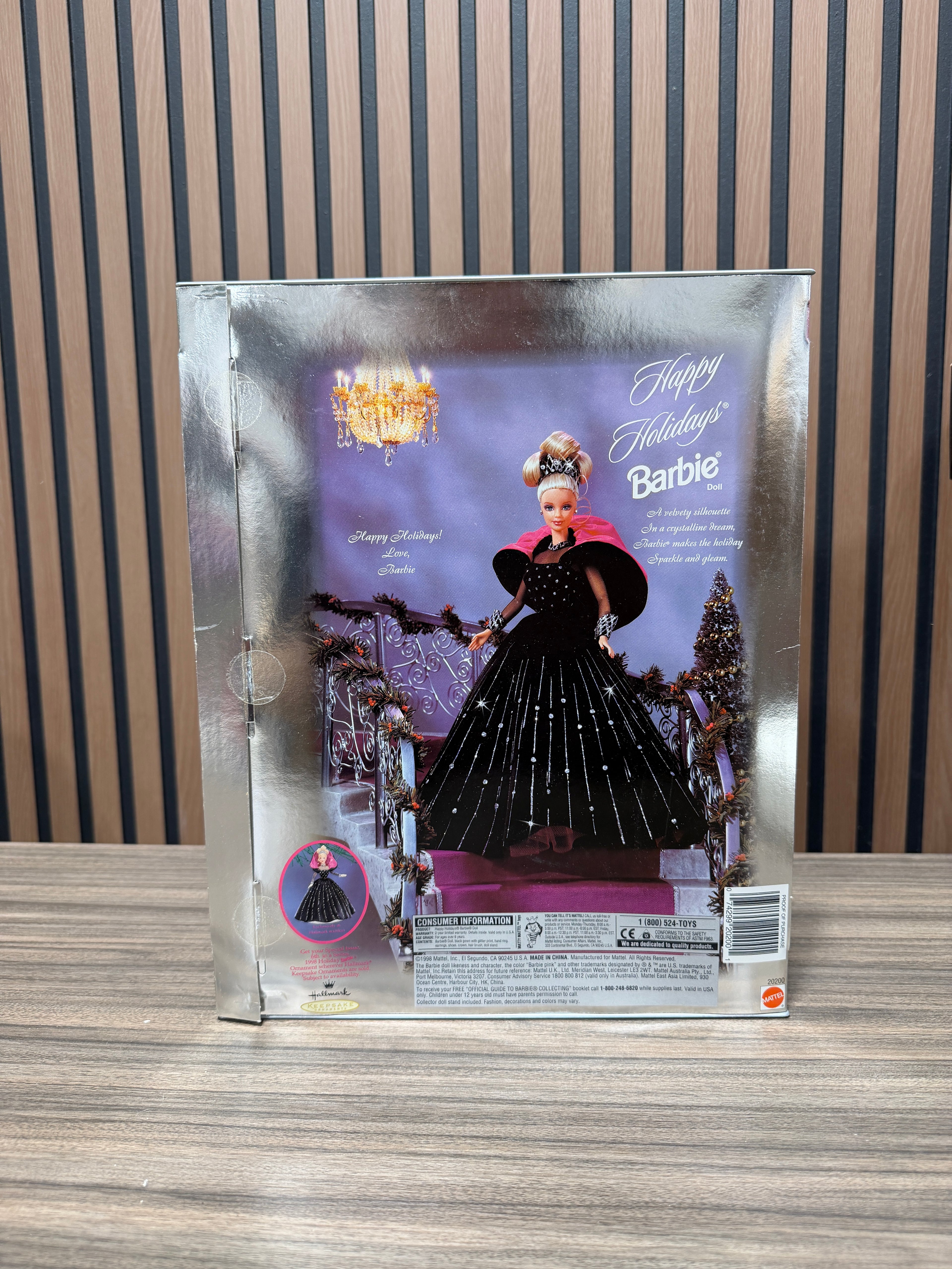 Happy Holidays Barbie Doll 1998 Special Edition Mattel