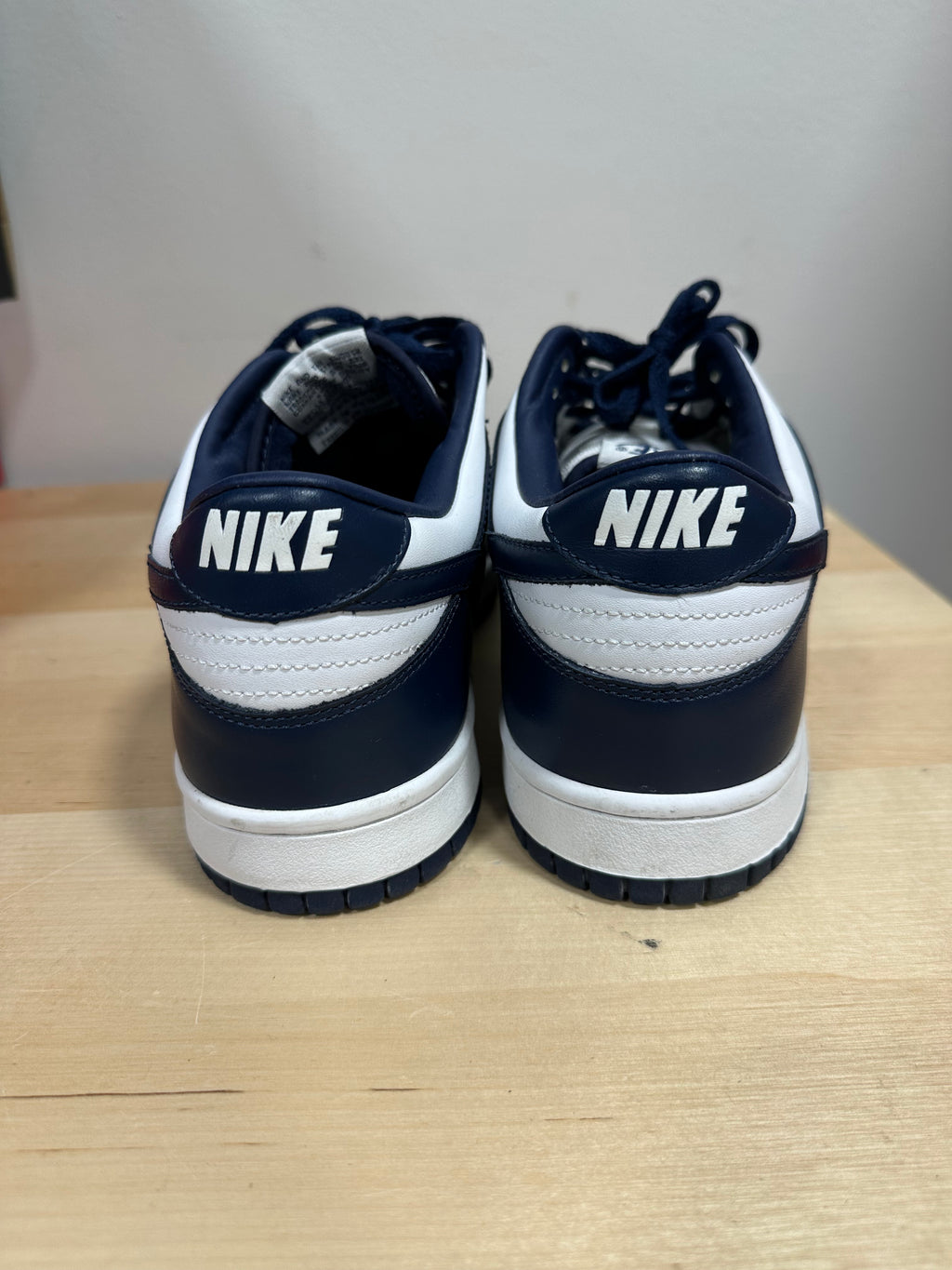Vintage 2004 Nike Dunk Low Pro "Midnight Navy" - Men's Size 10.5 - 304714-142 (Shoes Only)