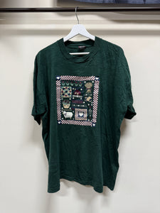 Vintage T-Shirt Green Sz XXL