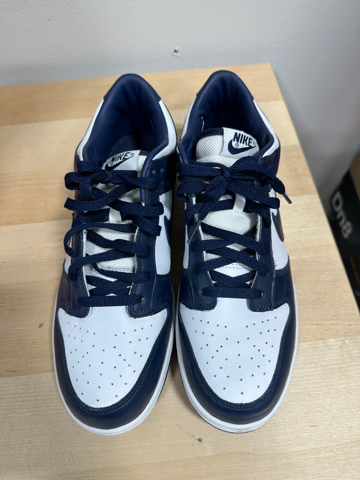Vintage 2004 Nike Dunk Low Pro "Midnight Navy" - Men's Size 10.5 - 304714-142 (Shoes Only)