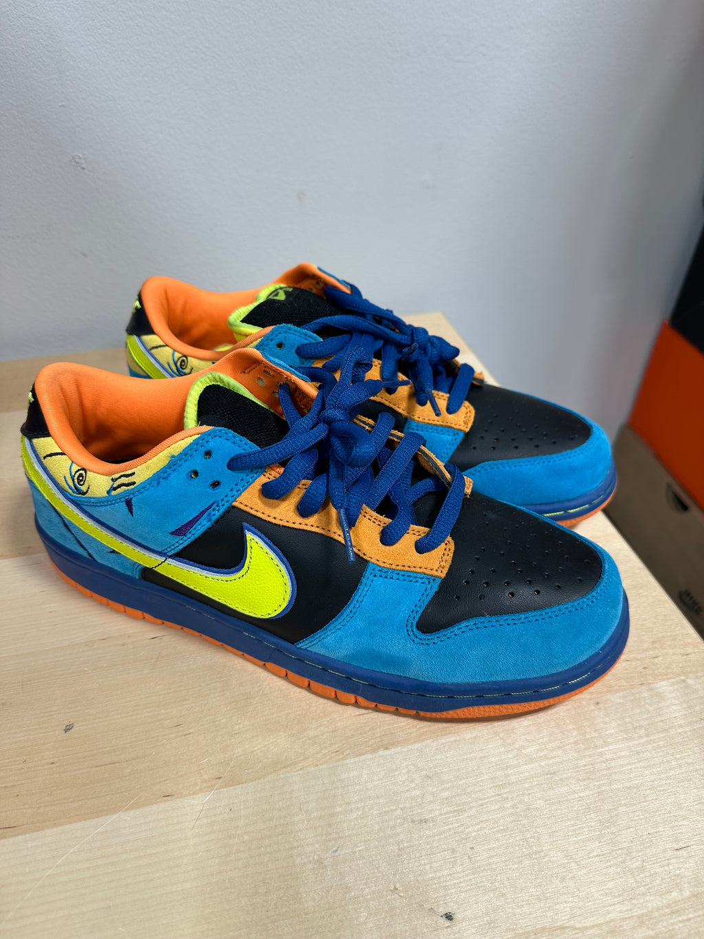 Nike Dunk Pro SB Low Skate Or Die - Men's Size 10.5 - 304292-073 (Shoes Only)