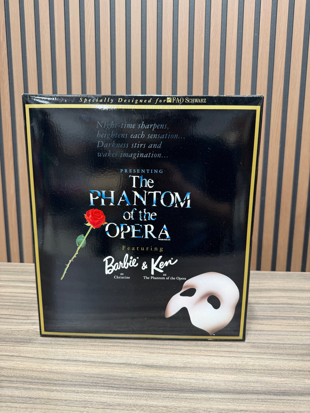 Phantom of the Opera Barbie and Ken 1998 FAO Schwarz