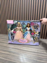 Load image into Gallery viewer, Barbie as The Princess and the Pauper Princess Anneliese and Erika Musical Gift Set 2004
