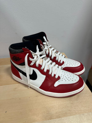 Air Jordan 1 Retro High OG "Chicago Lost & Found" - Men's Size 10.5 - DZ5485-612 (Shoes Only)