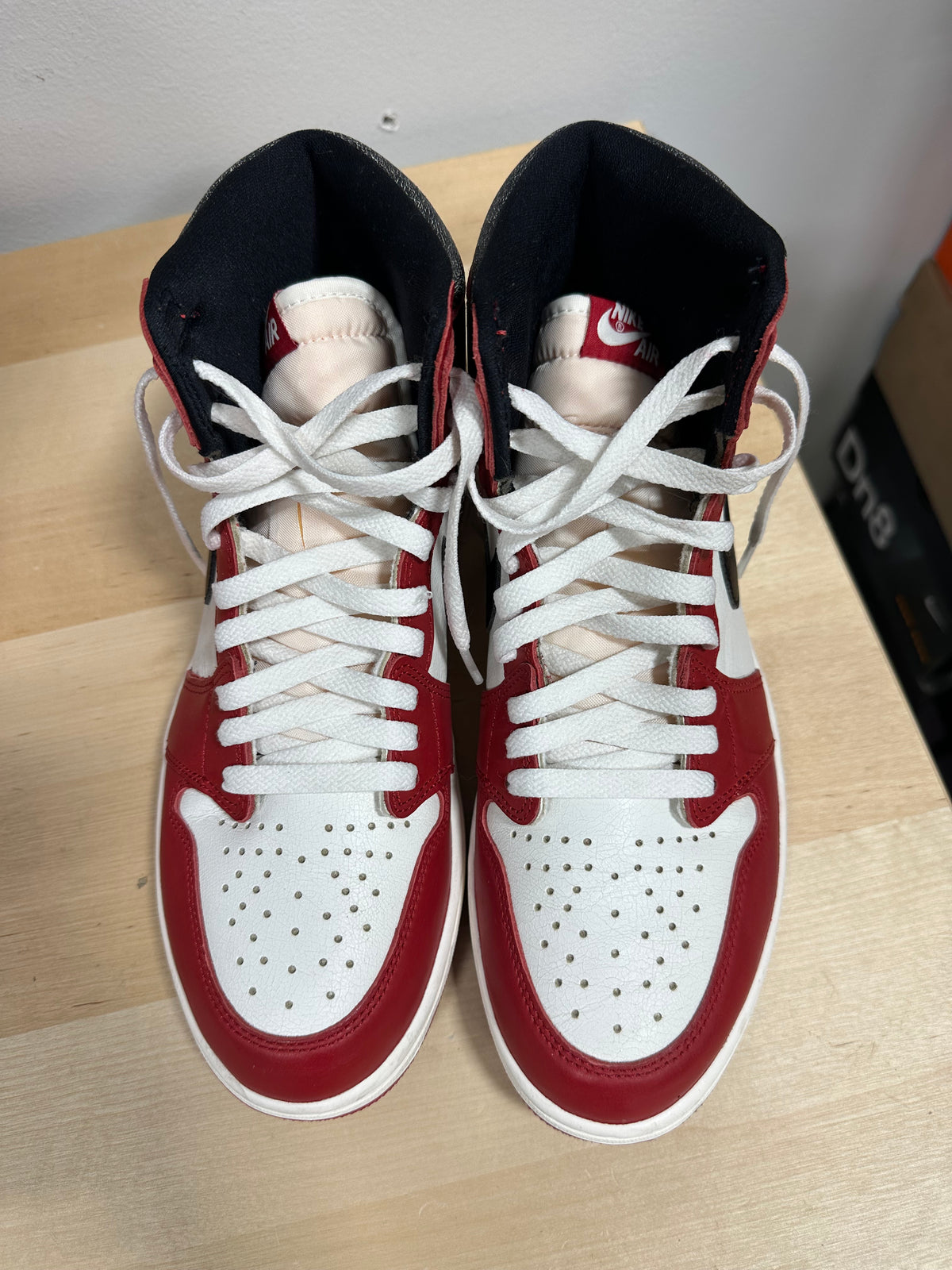 Air Jordan 1 Retro High OG "Chicago Lost & Found" - Men's Size 10.5 - DZ5485-612 (Shoes Only)