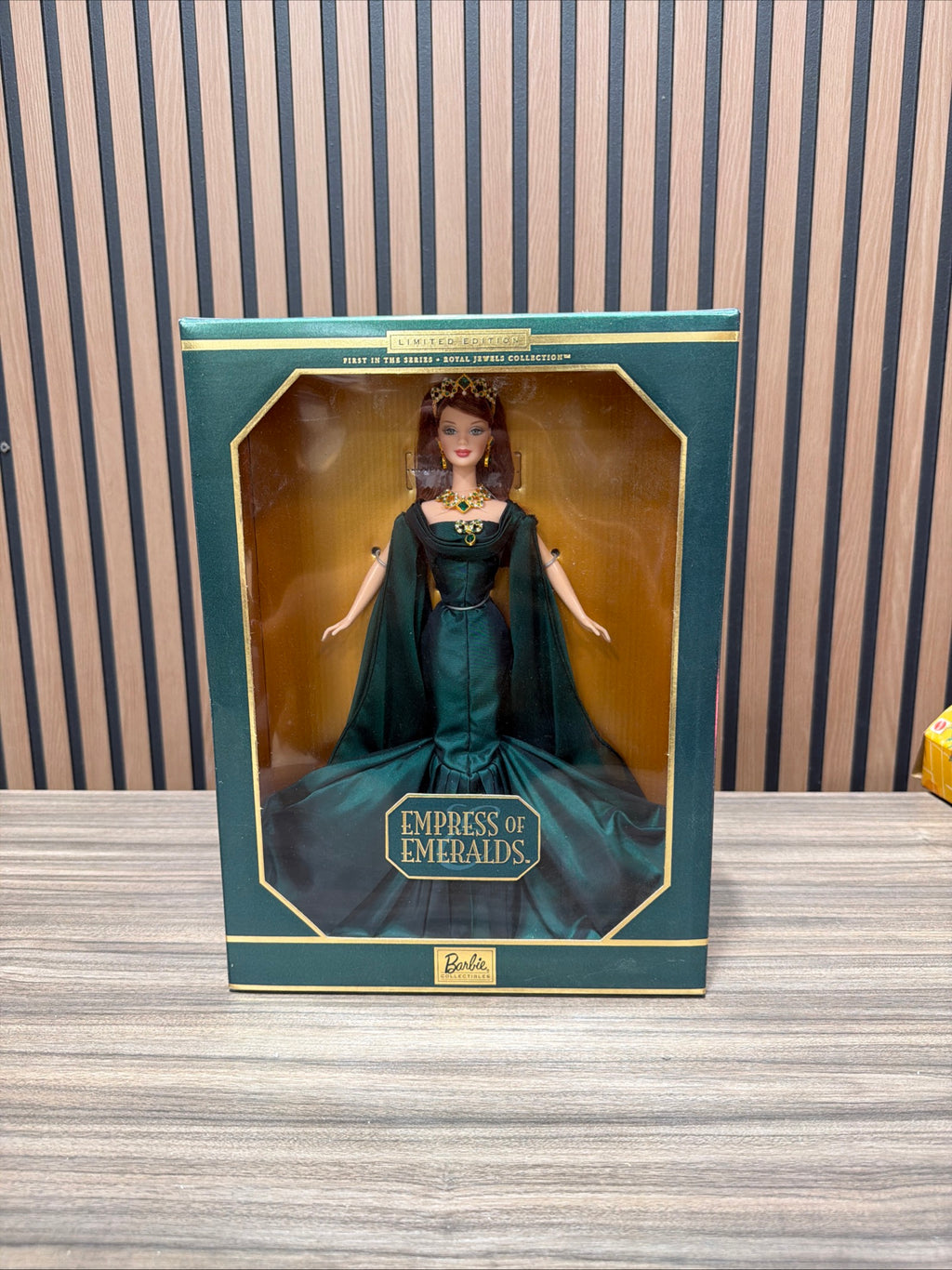 Barbie Empress of Emeralds Doll Royal Jewels Collection 1999 Mattel 25680