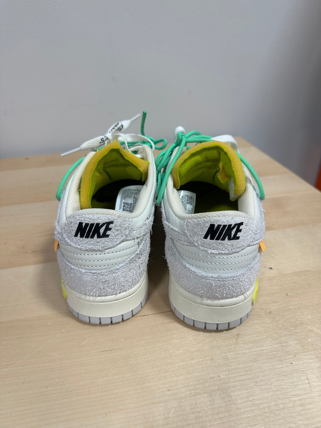 Off-White x Nike Dunk Low "The 50" - Lot 07 of 50 - Men's Size 10.5 - DJ0950-106 (Shoes Only)