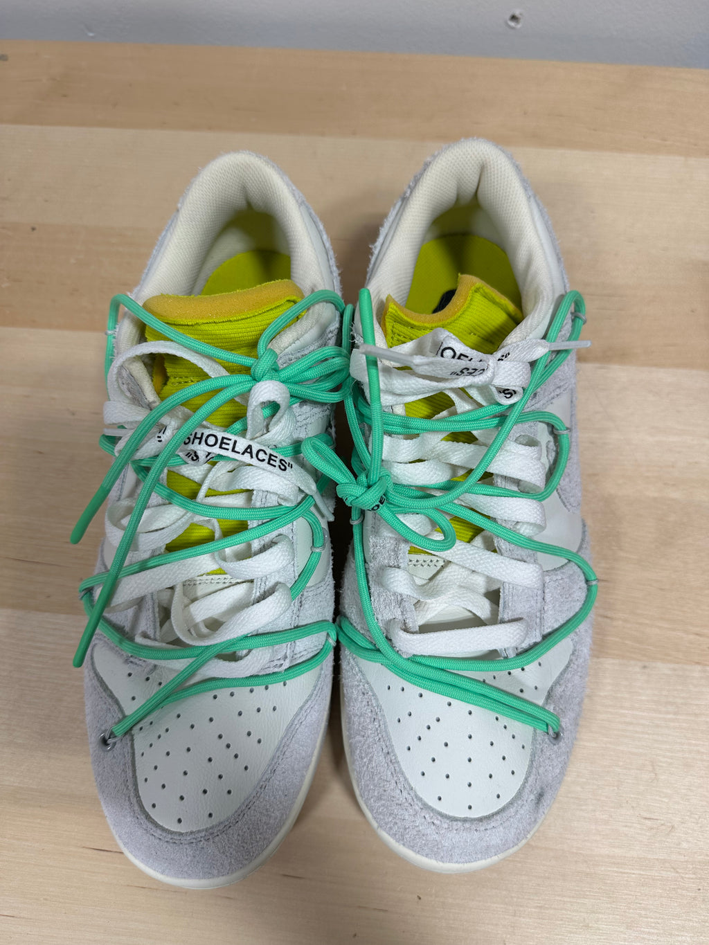 Off-White x Nike Dunk Low "The 50" - Lot 07 of 50 - Men's Size 10.5 - DJ0950-106 (Shoes Only)