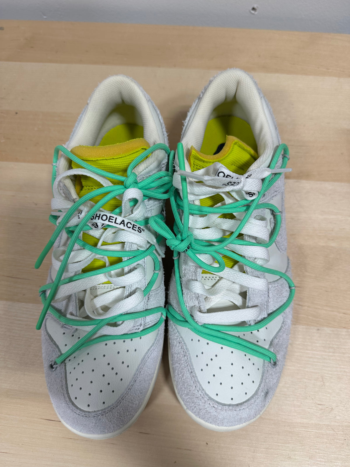 Off-White x Nike Dunk Low "The 50" - Lot 07 of 50 - Men's Size 10.5 - DJ0950-106 (Shoes Only)