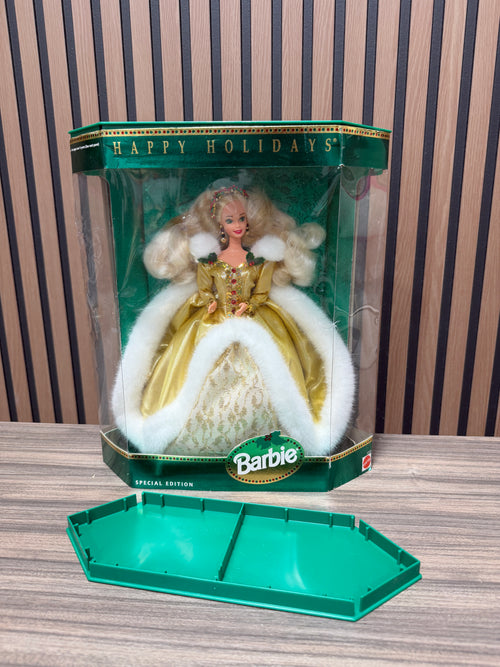 1994 Happy Holidays Barbie Doll Mattel 12155